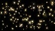 Golden Glittering Stardust