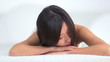 Chinese woman at a spa