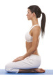 woman and yoga