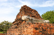 old pagoda at Wat Thammikkarat, Ayutthaya, Thailand