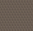 Rosy Brown Colors Wave Pattern. Korean traditional Pattern Desig