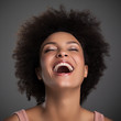 African Woman Laughing