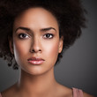 Serious African Woman