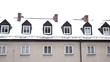 Snow covered house