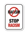 stop racism sign