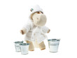 Hippo doll  with buckets