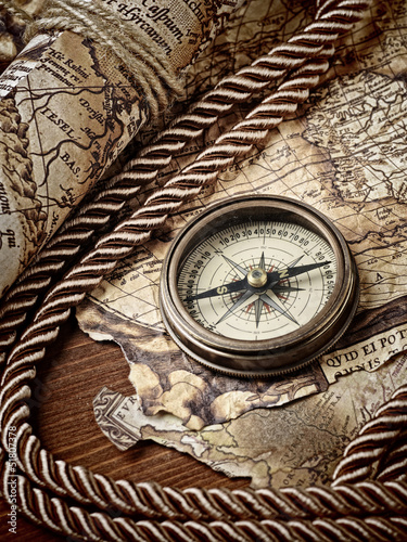 Photo: vintage marine still life vintage marine still life