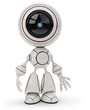 Illustration: cute robot cute robot