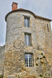 historical castle of Gisors in Normandie