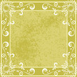 Background. Sun, curves and frame