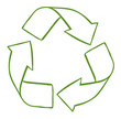 A recycle symbol