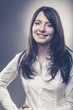 Foto: Faded vintage portrait of a beautiful woman Faded vintage portrait of a beautiful woman