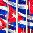 Photo: Cuban flags Cuban flags