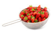 fragole fresche appena lavate