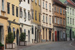 Houses on the Streets in Lubiana, Slovenia