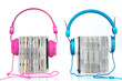 Kopfhörer und  CD,s