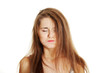 Teenage girl depression