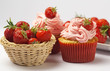 Strawberry cupcakes - Cupcakes alla fragola