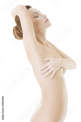 Photo: Beautiful fit topless woman Beautiful fit topless woman