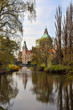 Foto: Maschpark mit Rathaus Maschpark mit Rathaus