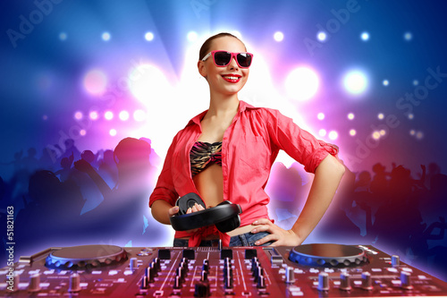 Photo: dj and mixer dj and mixer