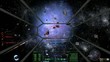 Asteroid field and galaxy