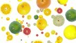 Citrus Fruits falling down
