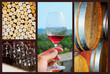 Wine collage.