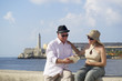 Photo: Tourism and old people traveling, seniors having fun on vacation Tourism and old people traveling, seniors having fun on vacation