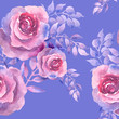 Roses Seamless Pattern