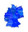 Vector: Vector map of Germeny Vector map of Germeny