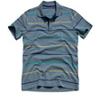 Polo Shirt With Isolated White...