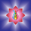 Threefold colored fire and germ