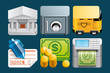 Finance icons