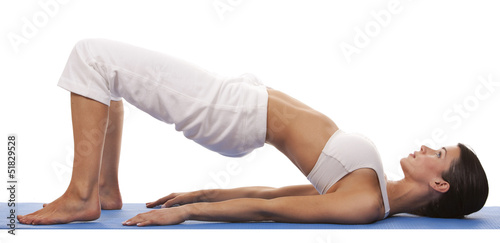 Photo: woman and yoga woman and yoga