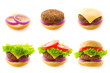 Making burger