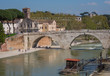 Roma, l'isola Tiberina (veduta)