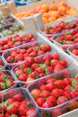 Photo: Strawberries for sale Strawberries for sale