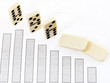 domino and graph of decline results