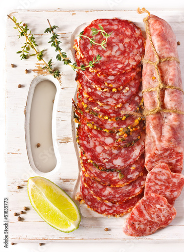 Photo: Salami. Salami.