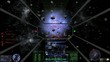 Asteroids field in the space: explosions.