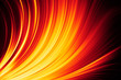 Red and yellow rays on black background