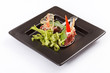 Photo: meat rolls with salad meat rolls with salad