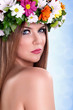 Sensual spring fairy