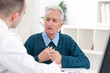 Senior patent with doctor