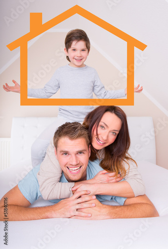 Photo: familie haus bett familie haus bett