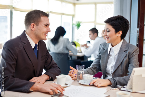 Photo: business people on meeting business people on meeting