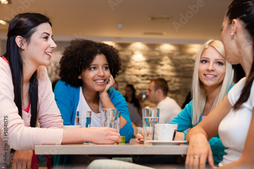 Photo: women on coffee break women on coffee break