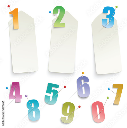 Vector: paper progress template labels, layered paper progress template labels, layered