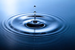 Photo: Macro shot of water drop falling Macro shot of water drop falling